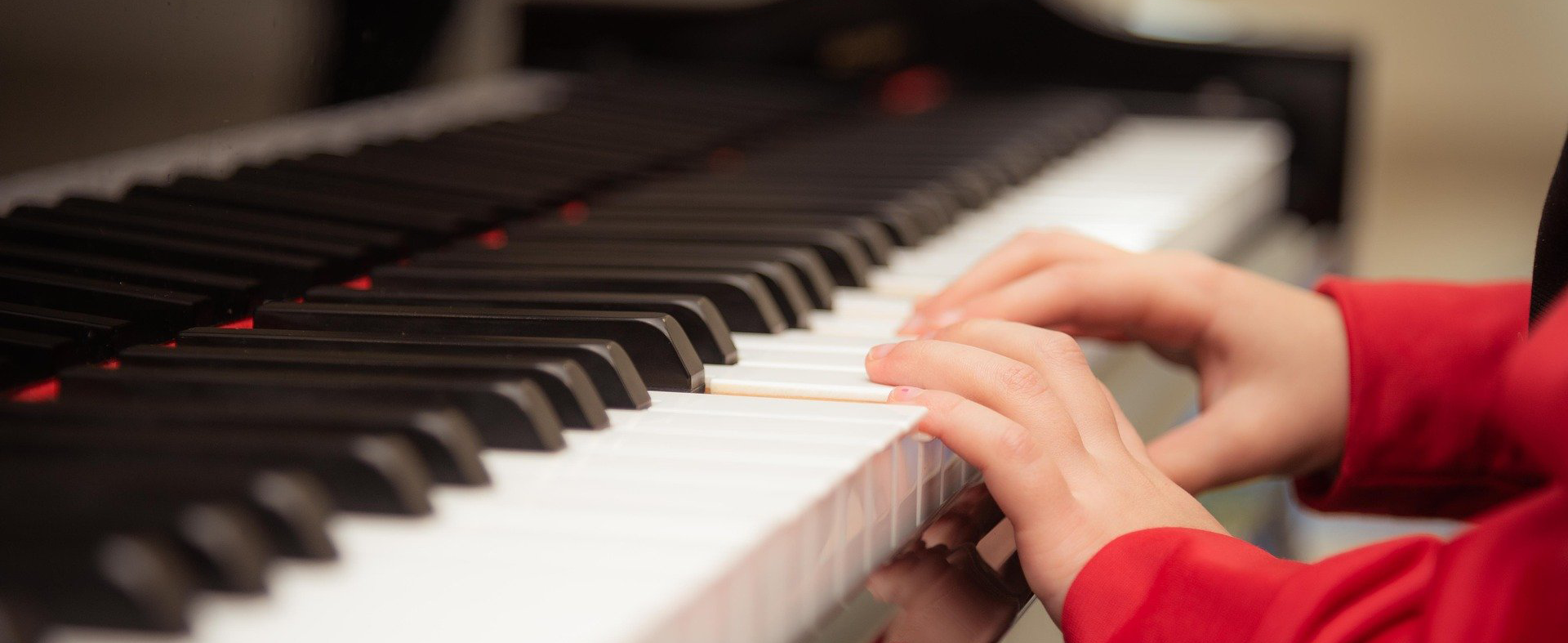 Music Keyboard Banner